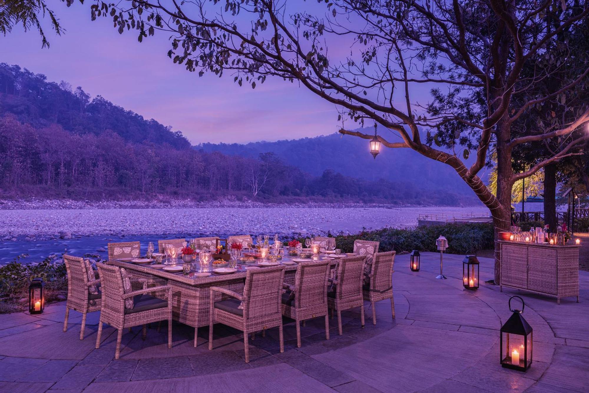 The Riverview Retreat Corbett By Leisure Hotels Garjia Dış mekan fotoğraf